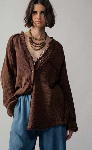 The Willow Breeze Button Up