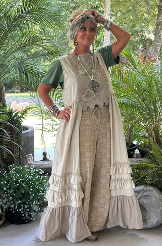 Jaded Gypsy Morning Stroll boho top with relaxed fit and artisan-inspired details.