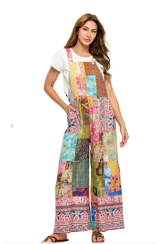 Spring Boho Hipple Overall Everyday Wear Jumpsuit