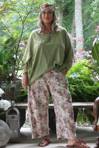 Barrel of Dreams Jeans - Rose Garden - Jaded Gypsy