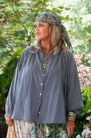 Jaded Gypsy 'Sweet Nothings' Artisan Cotton Shirt 