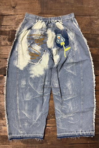 Wildbloom Artisan Barrel Denim | Jaded Gypsy Edition