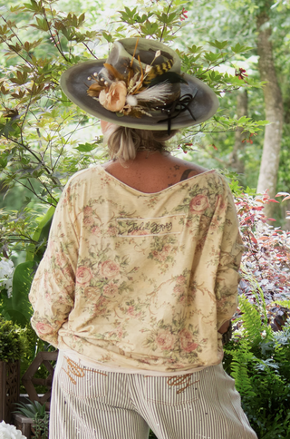 JADED GYPSY MEADOW MIST ARTISANAL COTTON Be Free TUNIC Top