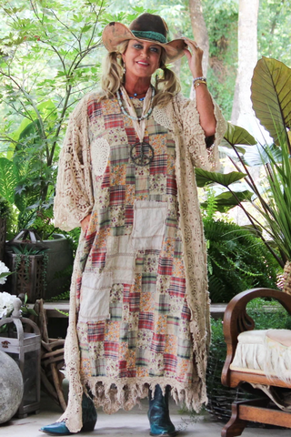 Artisanal  SOFT WANDER Maxi DRESS  by Jaded Gypsy