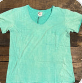 Jaded Gypsy Moon Dance Tee - Turquoise