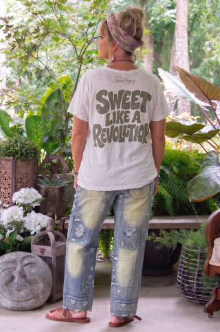 Jaded Gypsy Worn and Weathered Tee - Eat Cake