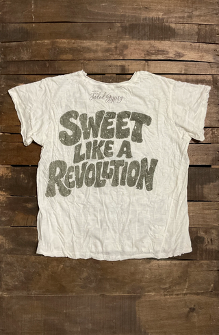 Jaded Gypsy Worn and Weathered Tee - Eat Cake
