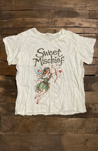 Jaded Gypsy Worn and Weathered Tee - Mischief