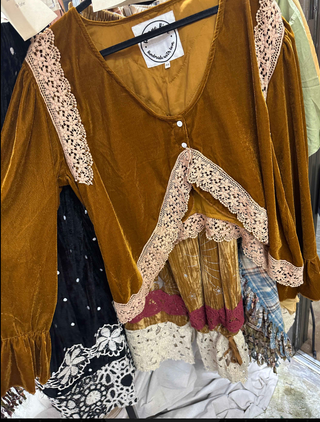 A Rare Bird Lucky Penny Velvet Jacket
