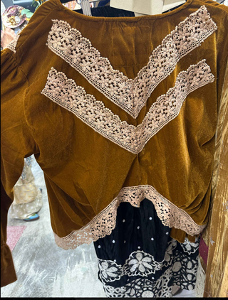 A Rare Bird Lucky Penny Velvet Jacket