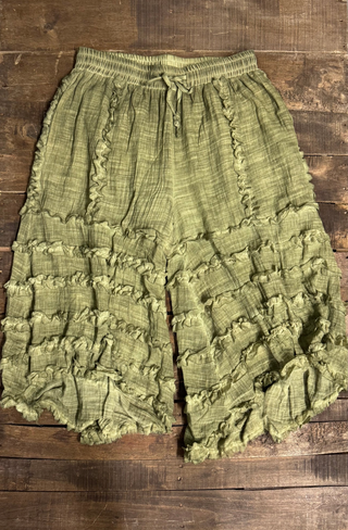 Jaded Gypsy Serene Sands Pants in Olive