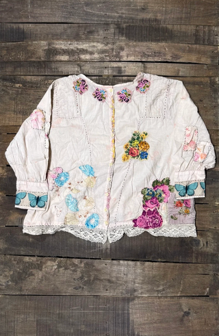 Jaded Gypsy Gilded Bloom Top - Flutter