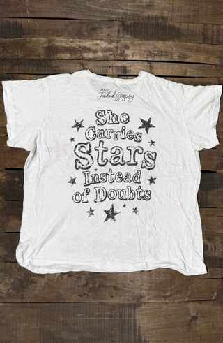 Jaded Gypsy Weathered and Worn Tee - Superstar