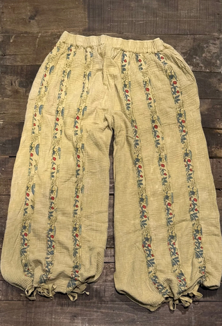 Jaded Gypsy HONEYCOMB Pants in Tan