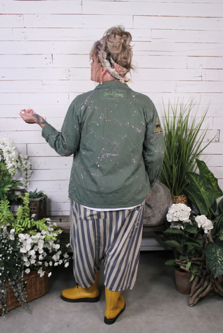 Jaded Gypsy Field Notes Shirt - Olive