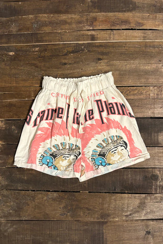 Jaded Gypsy Local Fair Prairie Shorts – Vintage Boho Graphic Cotton Bottoms