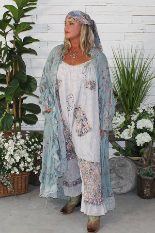 Sunlit Meadow Artisanal Patchwork Romper by Jaded Gypsy