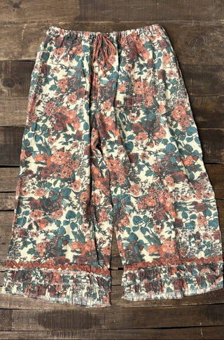 Woodland Breeze Garden Romance Bloomers | Designer Cotton Culottes by Jaded Gypsy