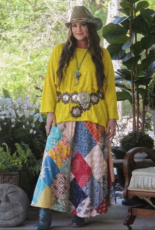 Be Free Top - Vintage Sunshine: One Size by Jaded Gypsy