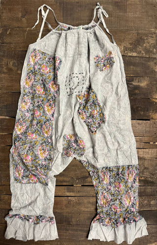 Sunlit Meadow Artisanal Patchwork Romper by Jaded Gypsy