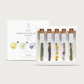Combination Flower Teastick Gift Set (1 set = 5 sticks)