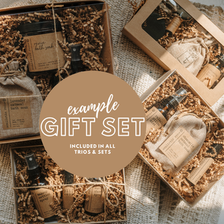 Gift Set | Sore Muscle Relief | Headache | Oatmeal Bath Soak