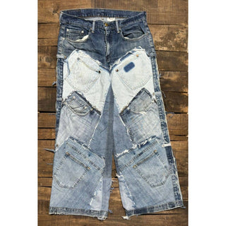 Patched On Up Jeans by Jaded Gypsy