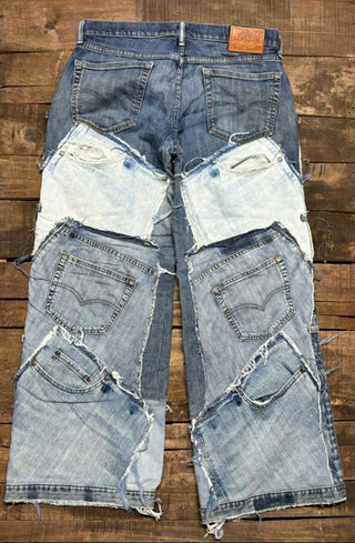 Patched On Up Jeans by Jaded Gypsy