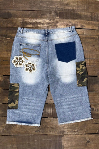Jaded Gypsy Hidden Trails Shorts - Camo