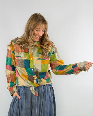 To The Point Shirt - Patchwork Dreams by Jaded Gypsy