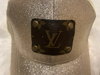 Keep It Gypsy Glitter Ponytail Baseball Cap