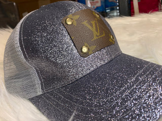 Keep It Gypsy Glitter Ponytail Baseball Cap