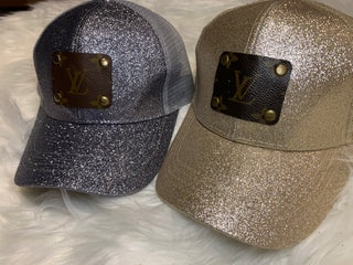 Keep It Gypsy Glitter Ponytail Baseball Cap