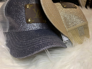 Keep It Gypsy Glitter Ponytail Baseball Cap