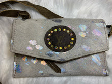 Goldie Girl Keep It Gypsy Leather LV Accent Cross Body Purse
