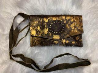 Keep It Gypsy Jordan Cowhide Crossbody - White Lily Boutique