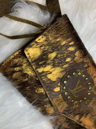 Keep It Gypsy Jordan Cowhide Crossbody - White Lily Boutique