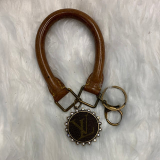 Keep It Gypsy Distressed Leather Handle Loop Key Ring Loop or Wristlet Strap